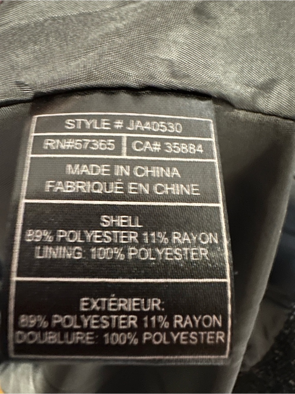 Jack by BB Dakota Dark Charcoal Military Coat Pea Coat Academia Size Small - Picture 12 of 13